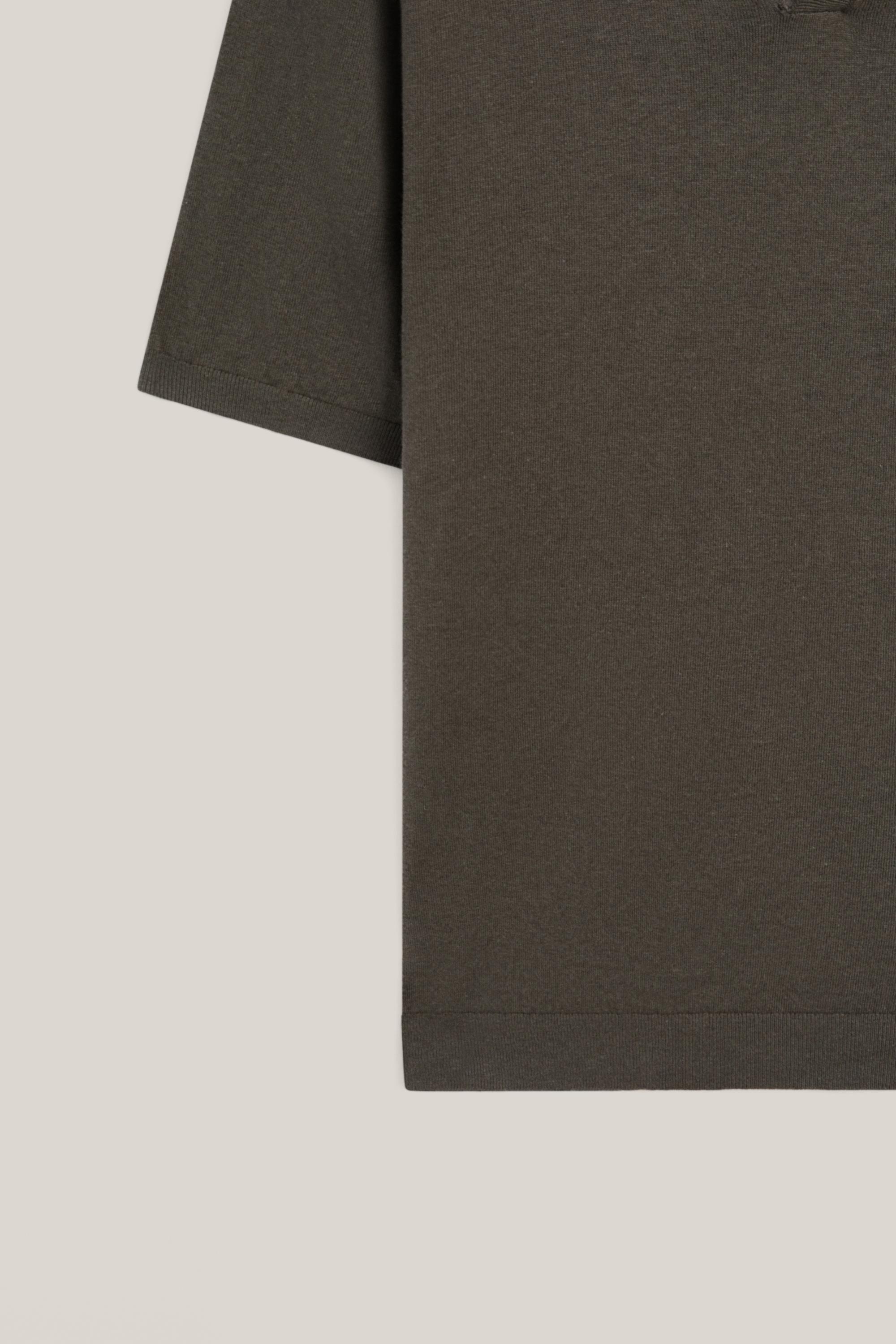 Cotton and linen knit polo sweater - LIMITED EDITION
